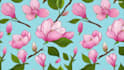 create seamless patterns for fabric, wallpaper, or digital use