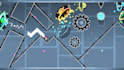create geometry dash layout for you
