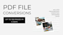 convert your pdf files, proofread, and clean formatting