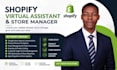 be your shopify virtual assistant or shopify store manager