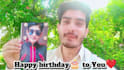make happy birthday wish video for you