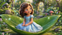 create cute children storybook illustrations using ai