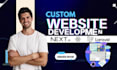 build custom responsive web app, dynamic dashboard, API backend