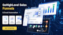 build your gohighlevel sales funnel, landing page and email automation