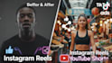 edit viral instagram reels, tiktok ads, and youtube shorts