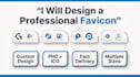 design a professional  logo and favicon for your website