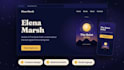 design author website, book author website, ebook website, author landing page