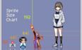 create 2d pixel art character , tilesets , sprite sheet, 8 bit 16 bit animation