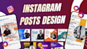 create instagram and facebook post designs for your brand
