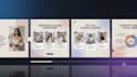 design engaging instagram post and story templates