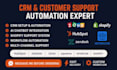 setup CRM automation hubspot zoho zendesk intercom
