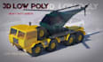 create low poly game ready vehicle for unity unreal engine game assets