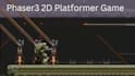develop 2d platformer game, puzzle, fighting and educational game using phaser3