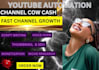 create a faceless youtube cash cow channel with SEO