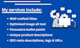 write SEO optimized shopify product descriptions