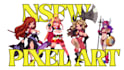 do nsfw pixel art sprite sheet animation character sprite sheet for game art