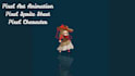 create pixel art sprite sheet, pixel art sprite animation, 2d game art sprite