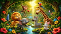 create childrens storybook illustrations
