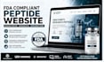 build fda compliant peptide website research peptide store nutraceutical website