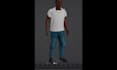 create ps1 ps2 3d low poly character for game and animation
