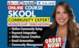 setup skool community skool online course creation skool membership onboarding