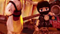 create retro 3d music visualizer, ps2 ps1 y2k y3k character animation for game