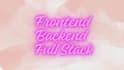 build frontend and backend website professionally