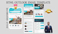 develop professional outlook HTML email template