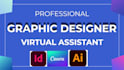 be your virtual assistant for graphic designer,canva ebook design,canva designer