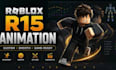 create custom roblox r15 animations for your game