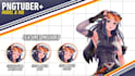 design cute pngtuber plus avatar for streamers