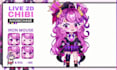 create chibi live2d vtuber model vtuber rigging vtube studio streaming vbridger