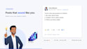 ghostwrite linkedin posts for finance and fintech founders
