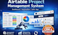 airtable project management, airtable project plan, airtable dashboard, softr