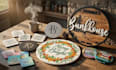design coaster ideas, pulpboard, round sticker, badge, logo, patch, for yo