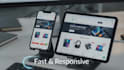 design a responsive wordpress website with elementor