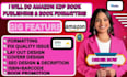 do professional book formatting ebook paperback  amazon kdp layout design