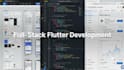 develop a flutter app with clean UI and firebase backend