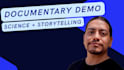 record an engaging narration and documentary voice over