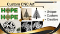 design custom islamic calligraphy cnc laser cut files