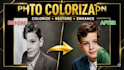 professional photo colorization and enhancement