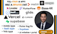 build full stack ai apps cursor,v0,lovable,bolt replit,next js,supabase,base44