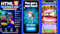 do high converting HTML5 playable ads for your games or web app