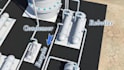 do 3d facility visualization, 3d factory animation, 3d factory walkthrough