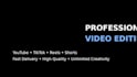 do professional video editing with accurate subtitles
