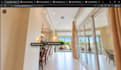 create 3d interactive 360 degree virtual tour property experience in 4k