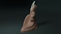 design and create a 3d printable decorative sculpture