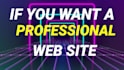 develop a web site