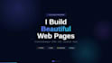 create a designed modern web page for your business