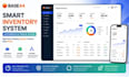 setup base44 inventory management system, track stock and automate workflow